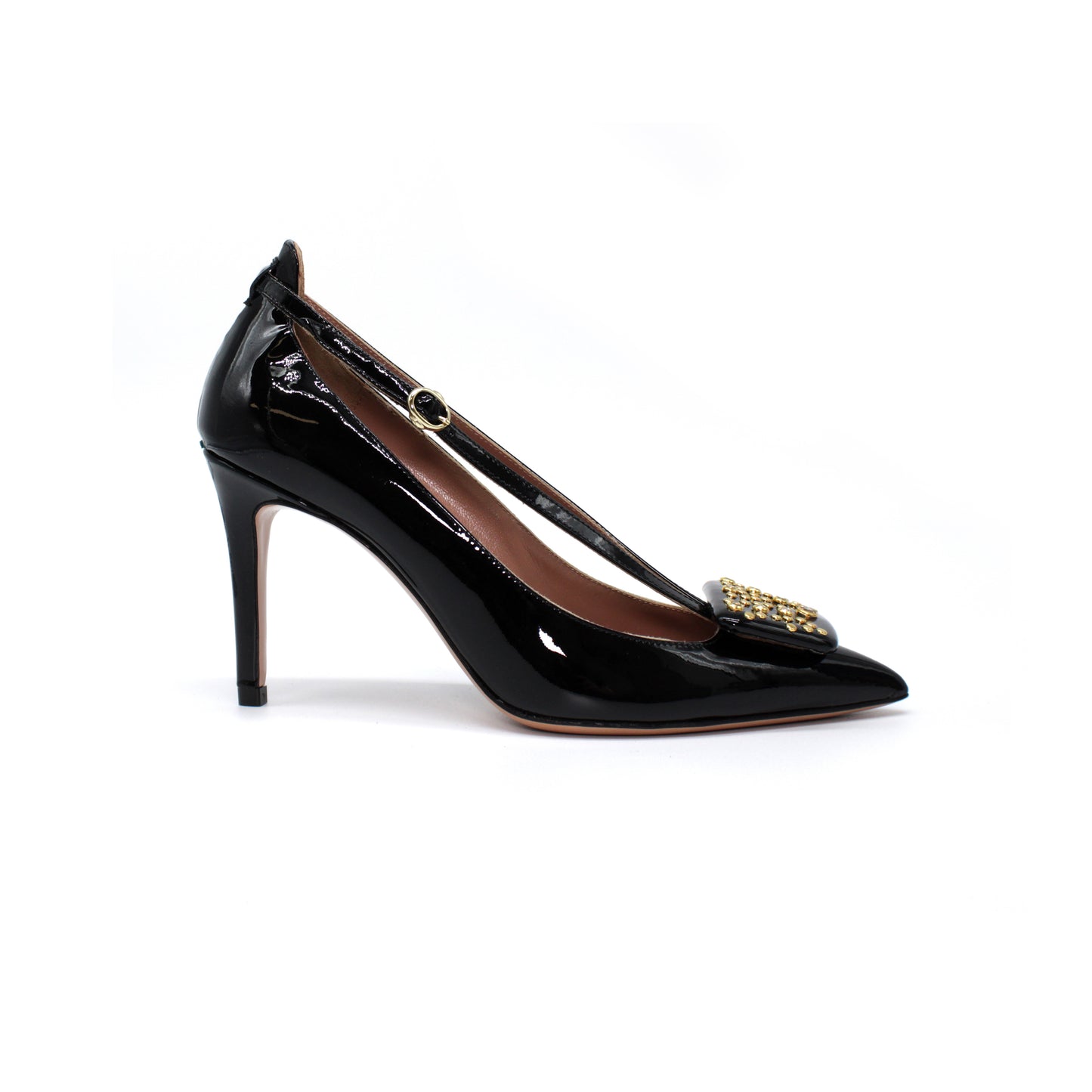 Pump in vernice color nero
