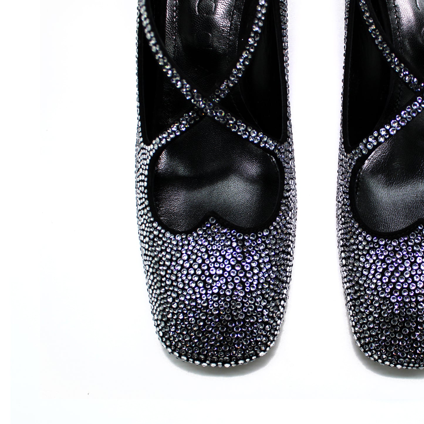 Pump Two for Love in crystal rhinestones