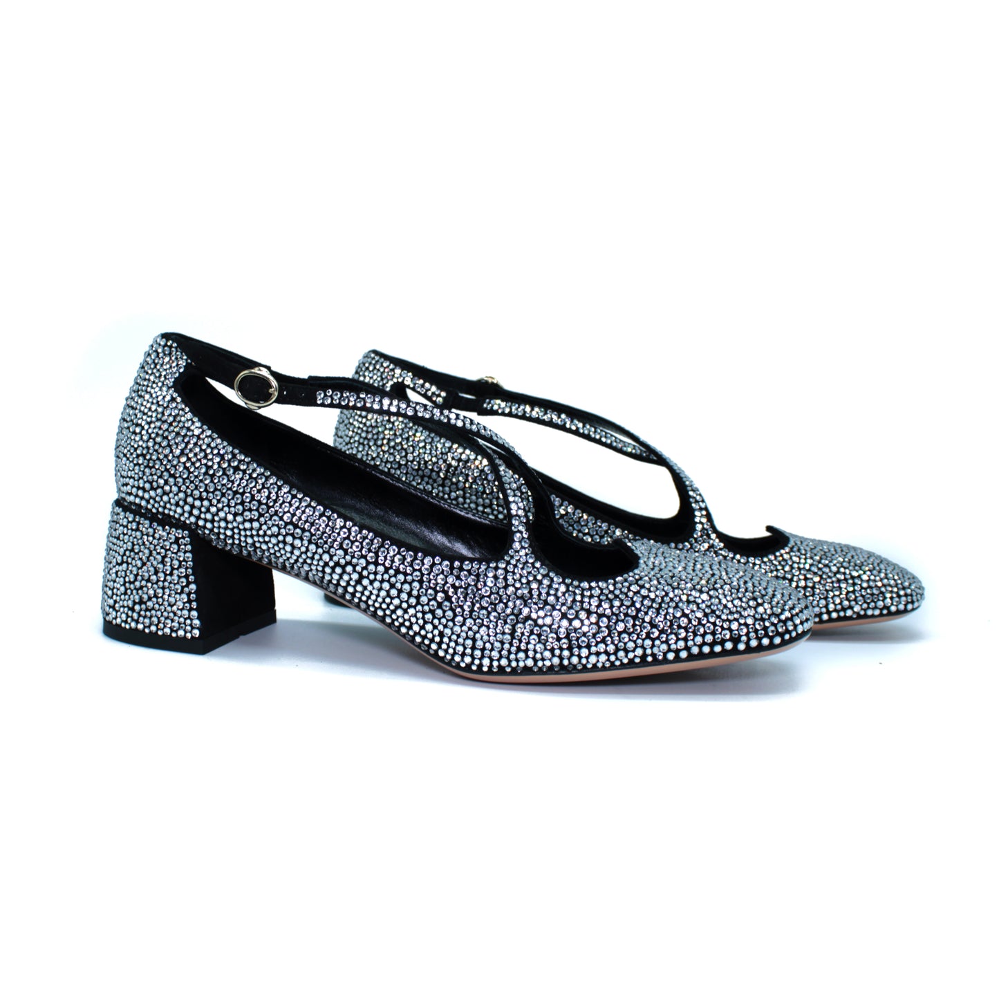 Pump Two for Love in crystal rhinestones