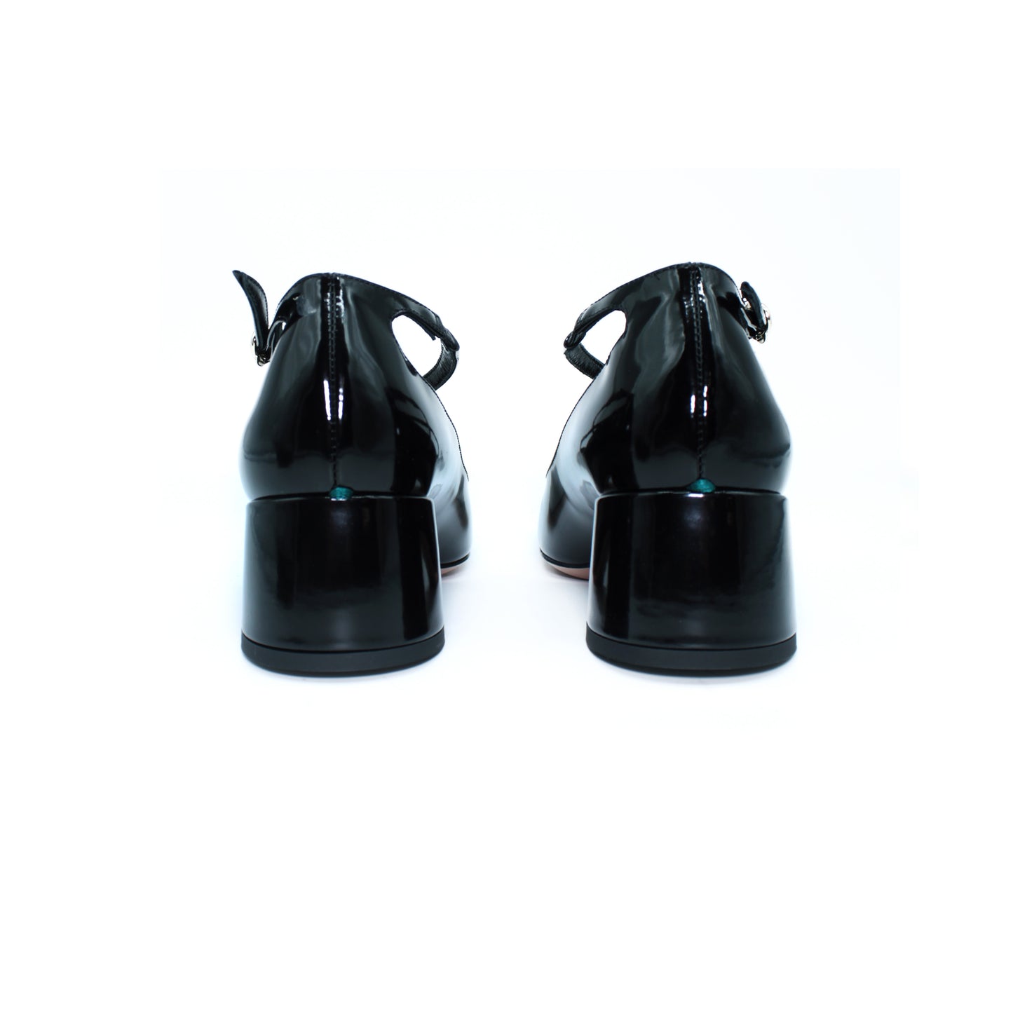 Pump Two for Love in abrasivato color nero