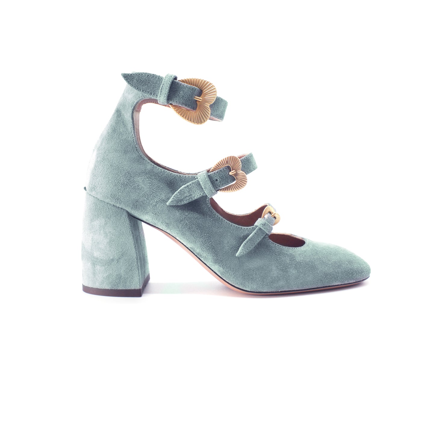 Triple strap in crosta color denim - Second life