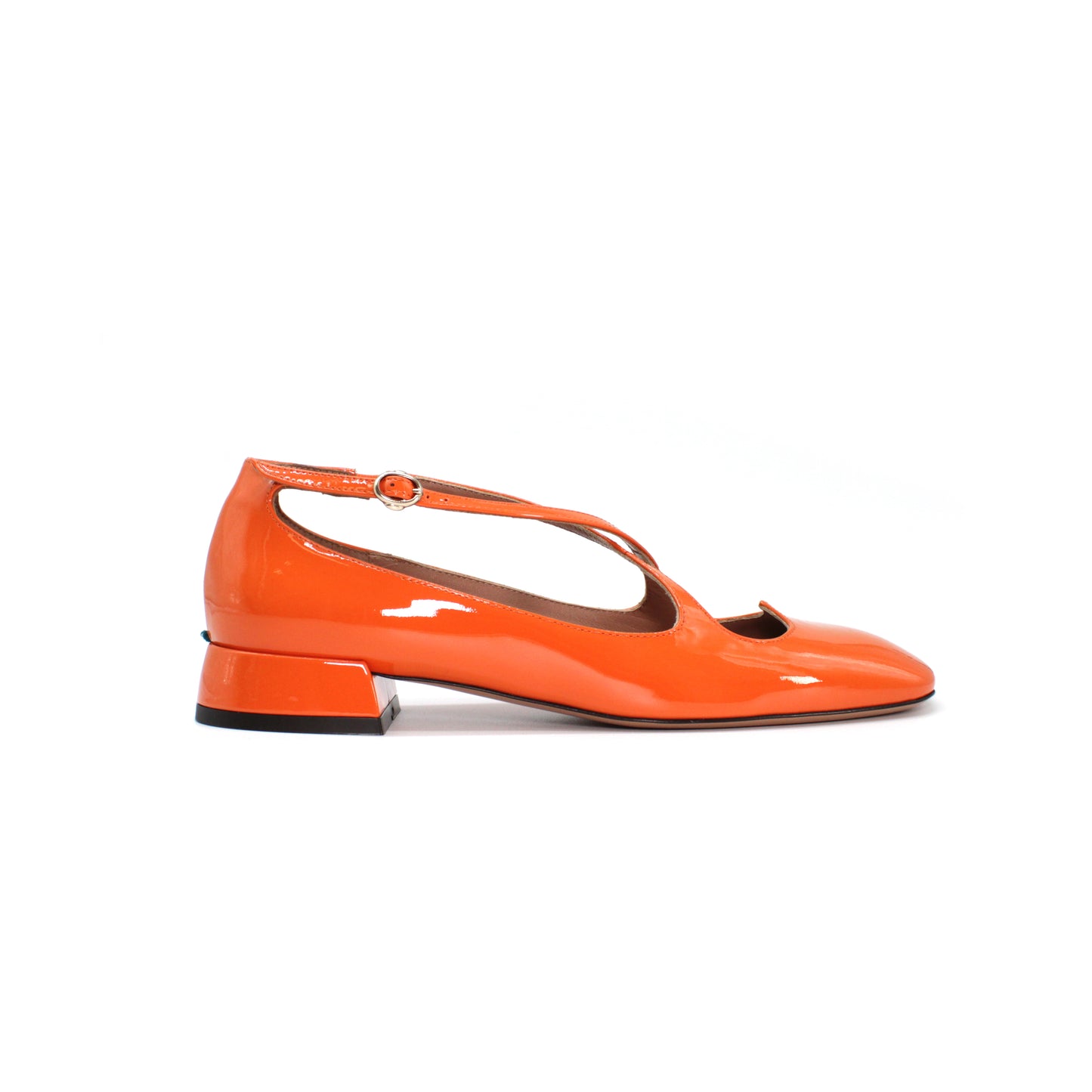 Pump Two for Love in vernice color mandarino - Second life