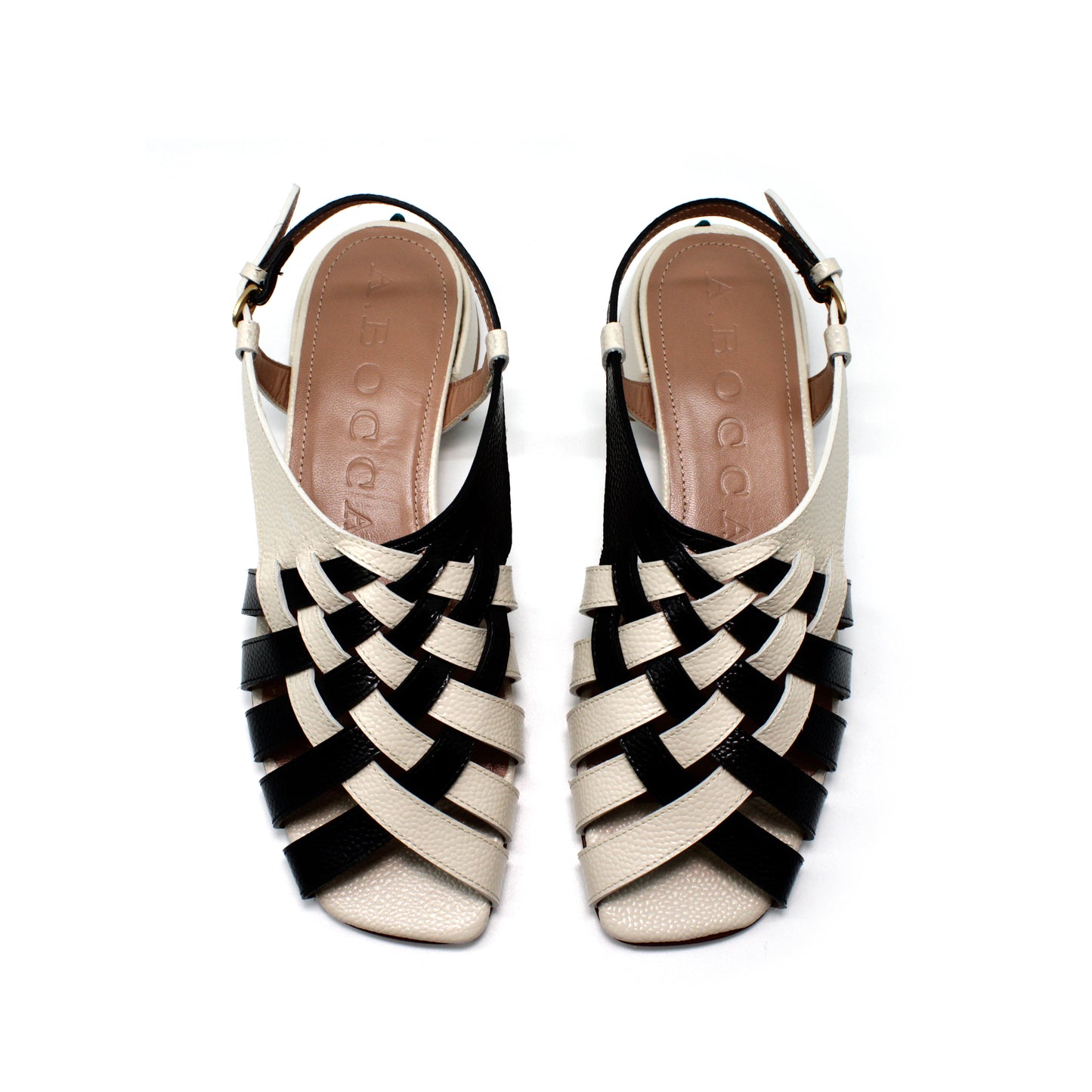 Sandal in two-tone calfskin - Second life