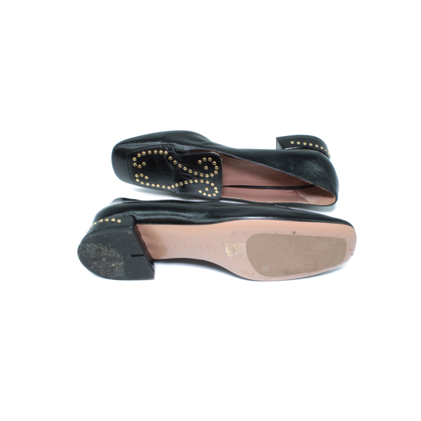 Mocassino in pelle "new vintage" di colore nero - Second life