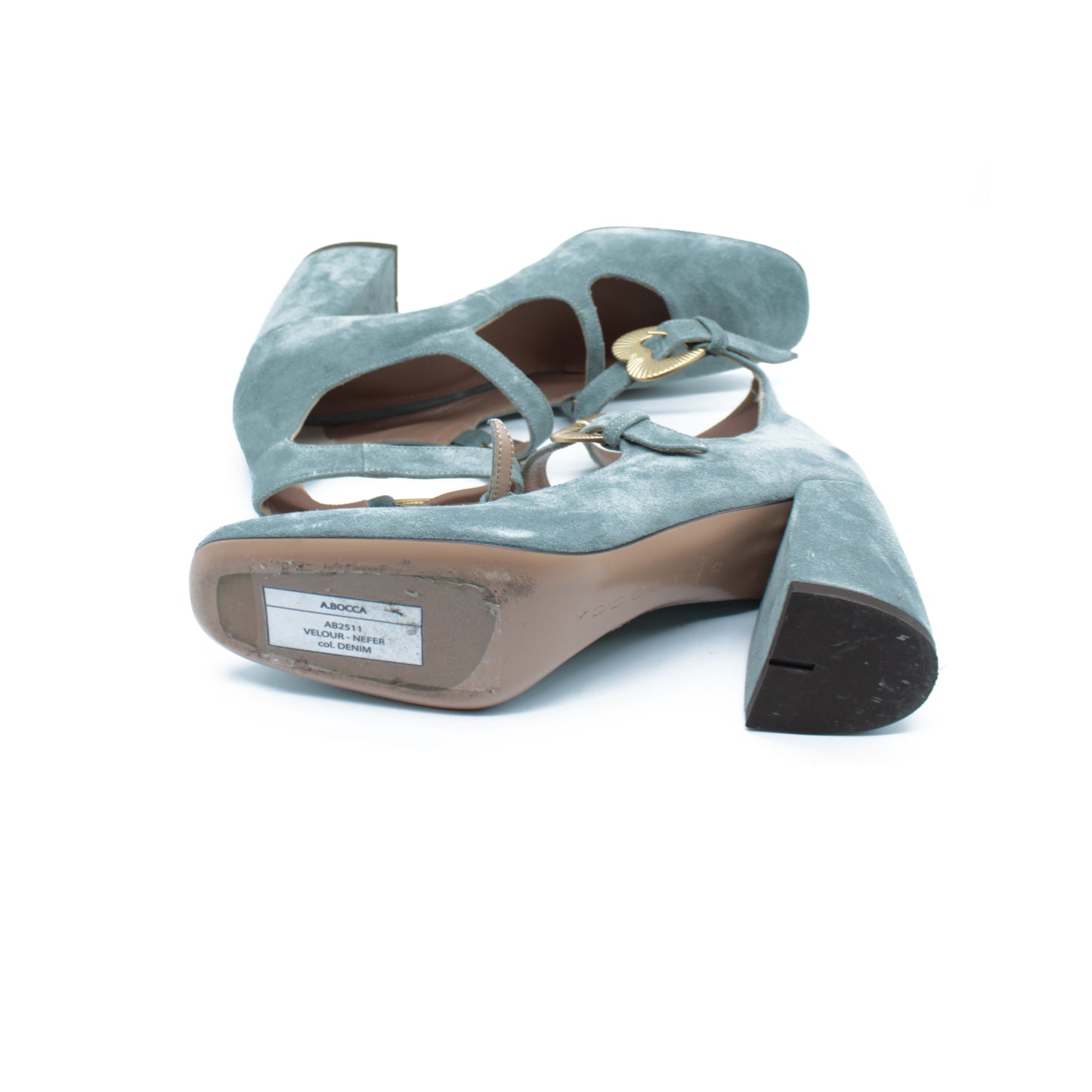 Triple strap in crosta color denim - Second life