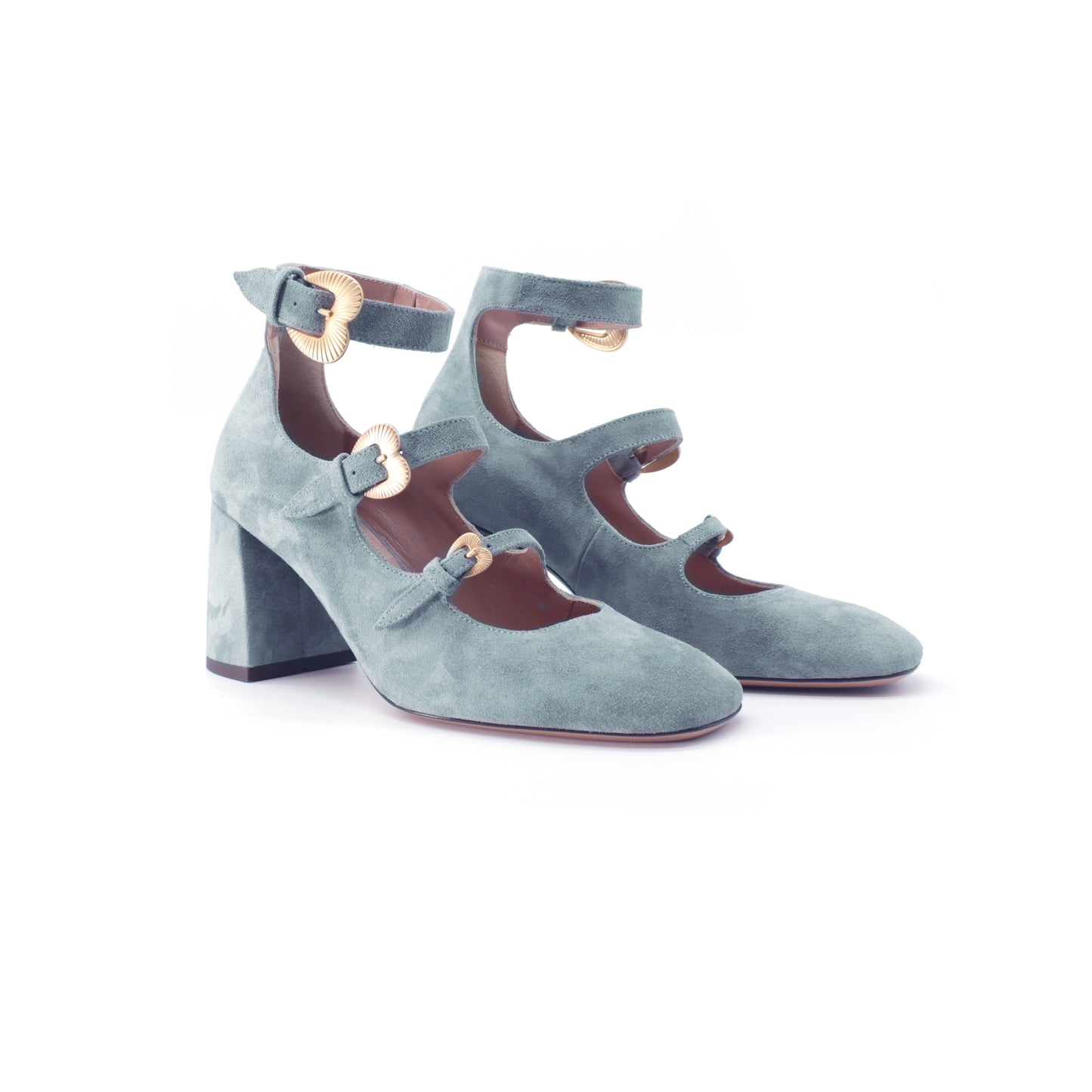 Triple strap in crosta color denim - Second life
