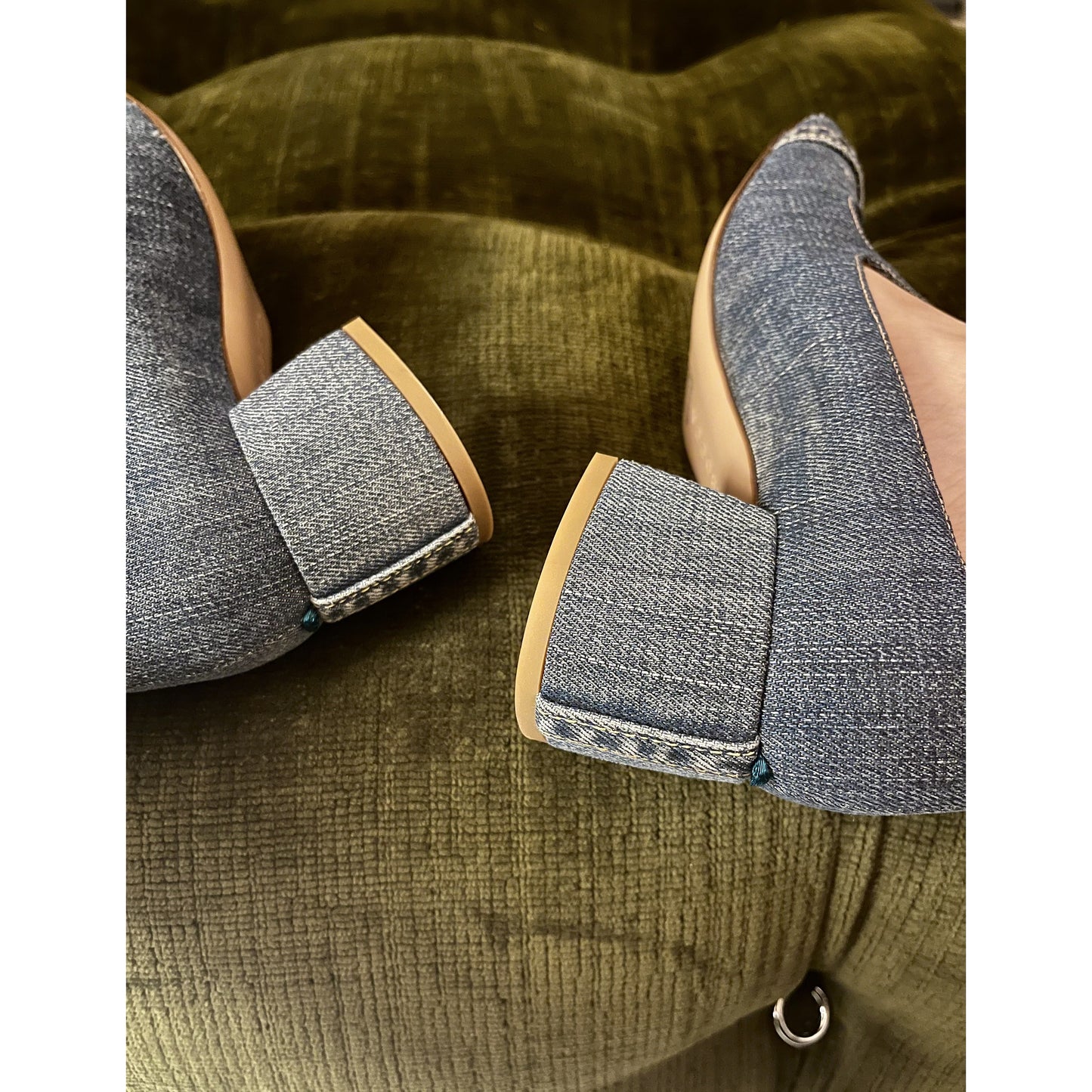 Pump Two for Love in recycled denim 03 - EXCLUSIVE ONLINE