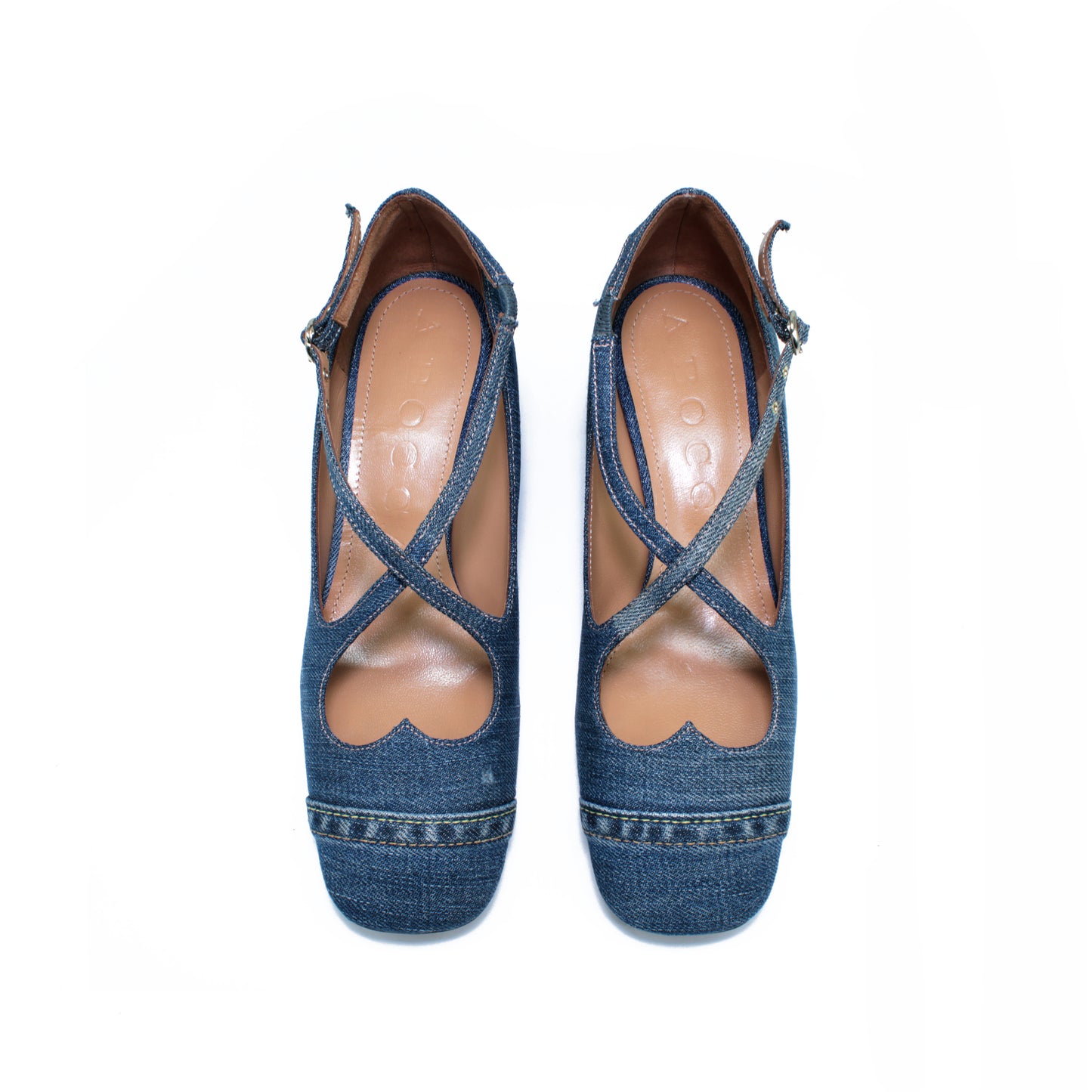 Pump Two for Love in recycled denim 03 - EXCLUSIVE ONLINE