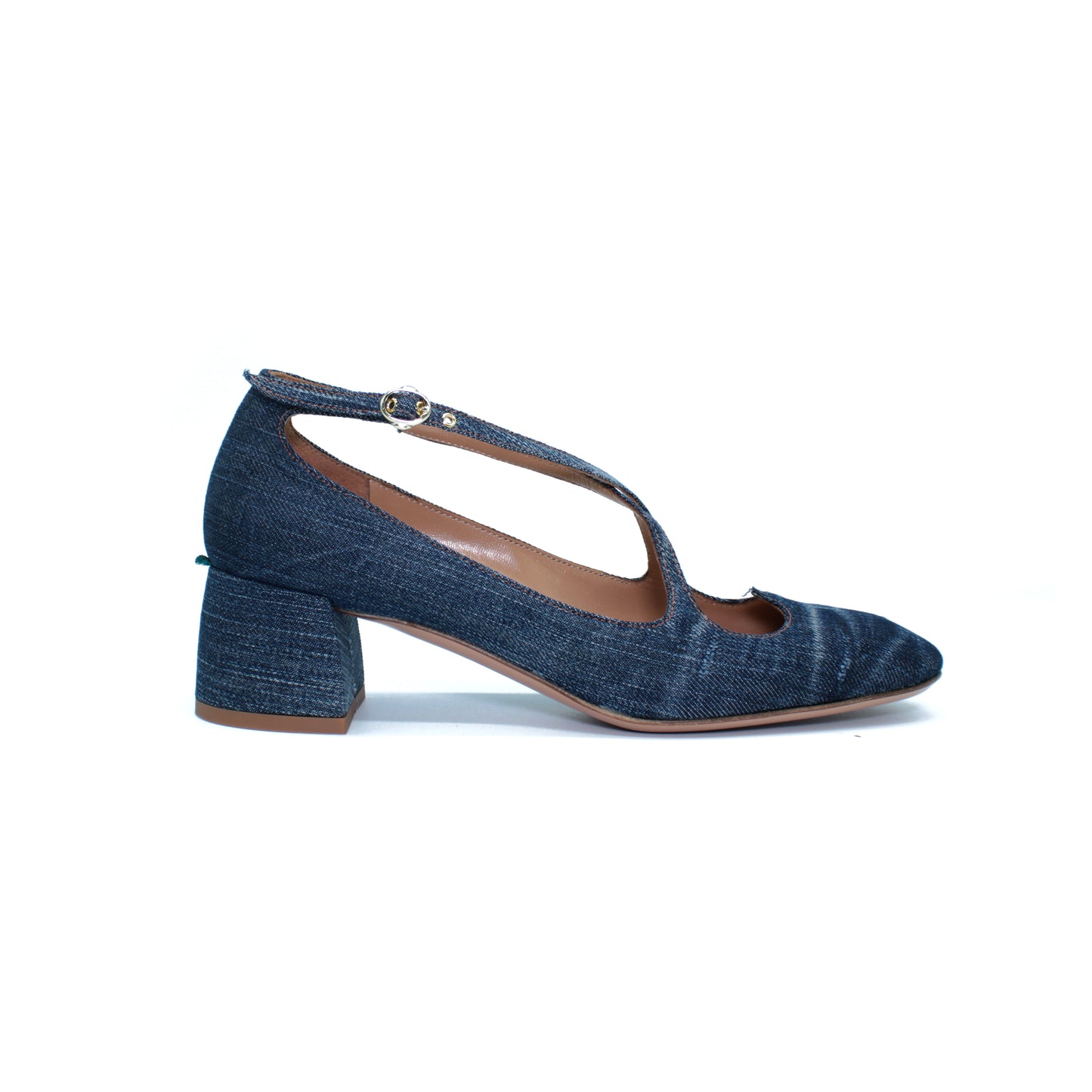 Pump Two for Love in recycled denim 04 - EXCLUSIVE ONLINE