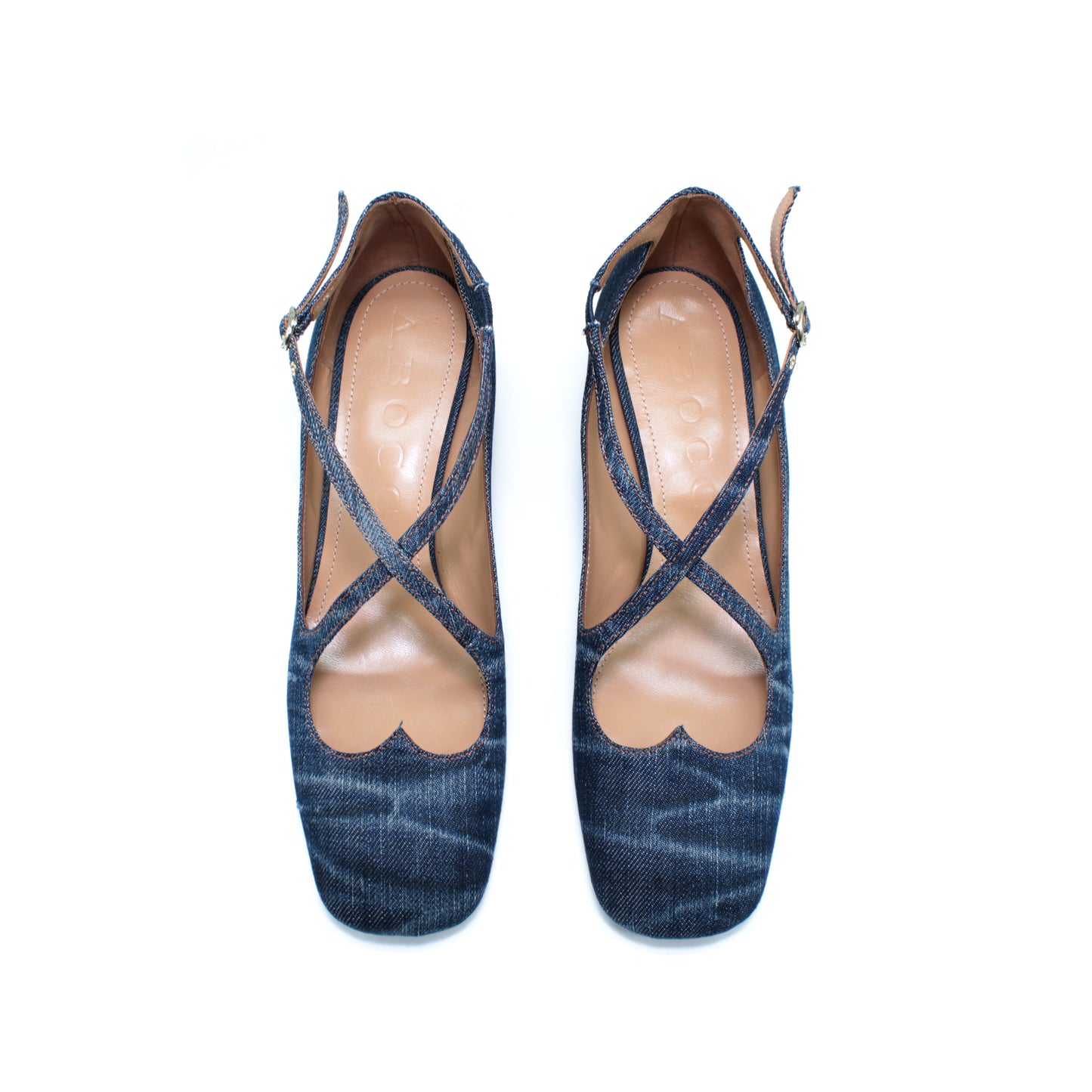 Pump Two for Love in recycled denim 04 - EXCLUSIVE ONLINE