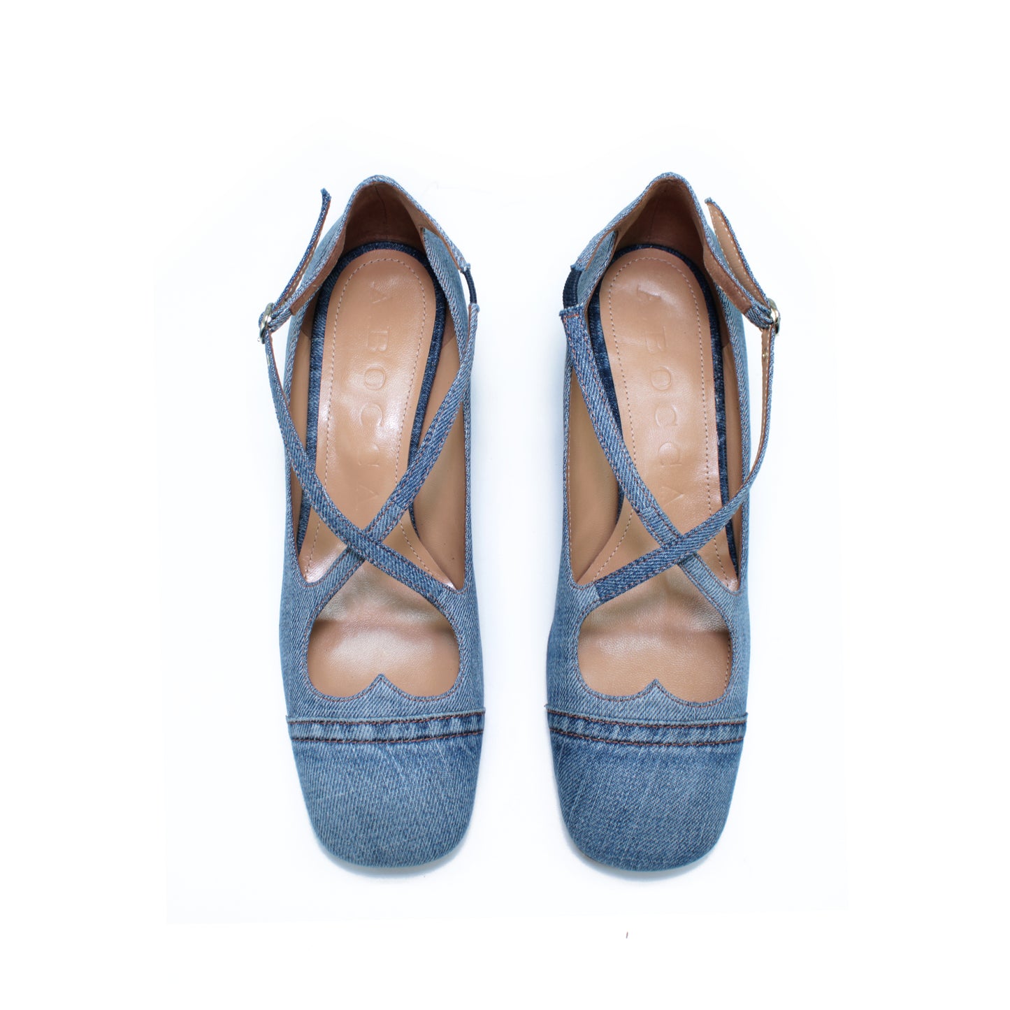 Pump Two for Love in recycled denim 05 - EXCLUSIVE ONLINE