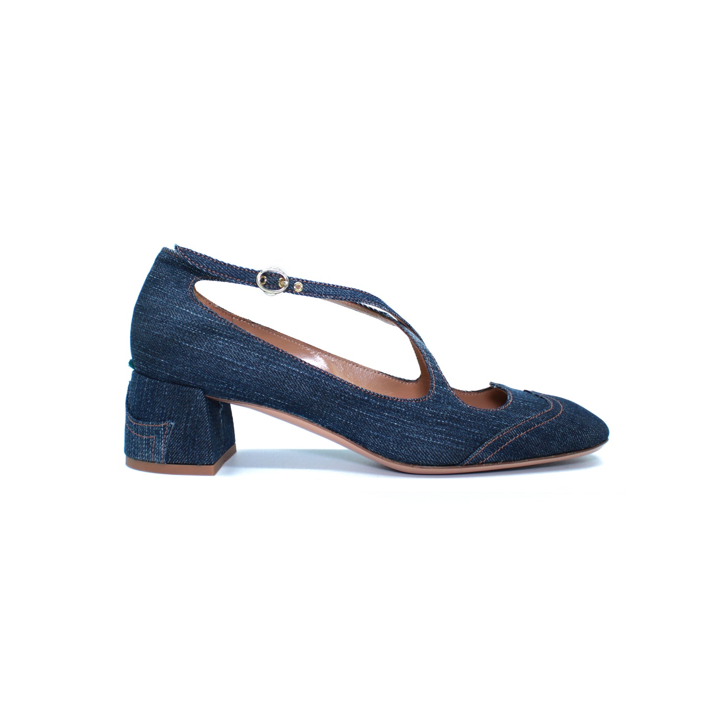 Pump Two for Love in recycled denim 06 - EXCLUSIVE ONLINE
