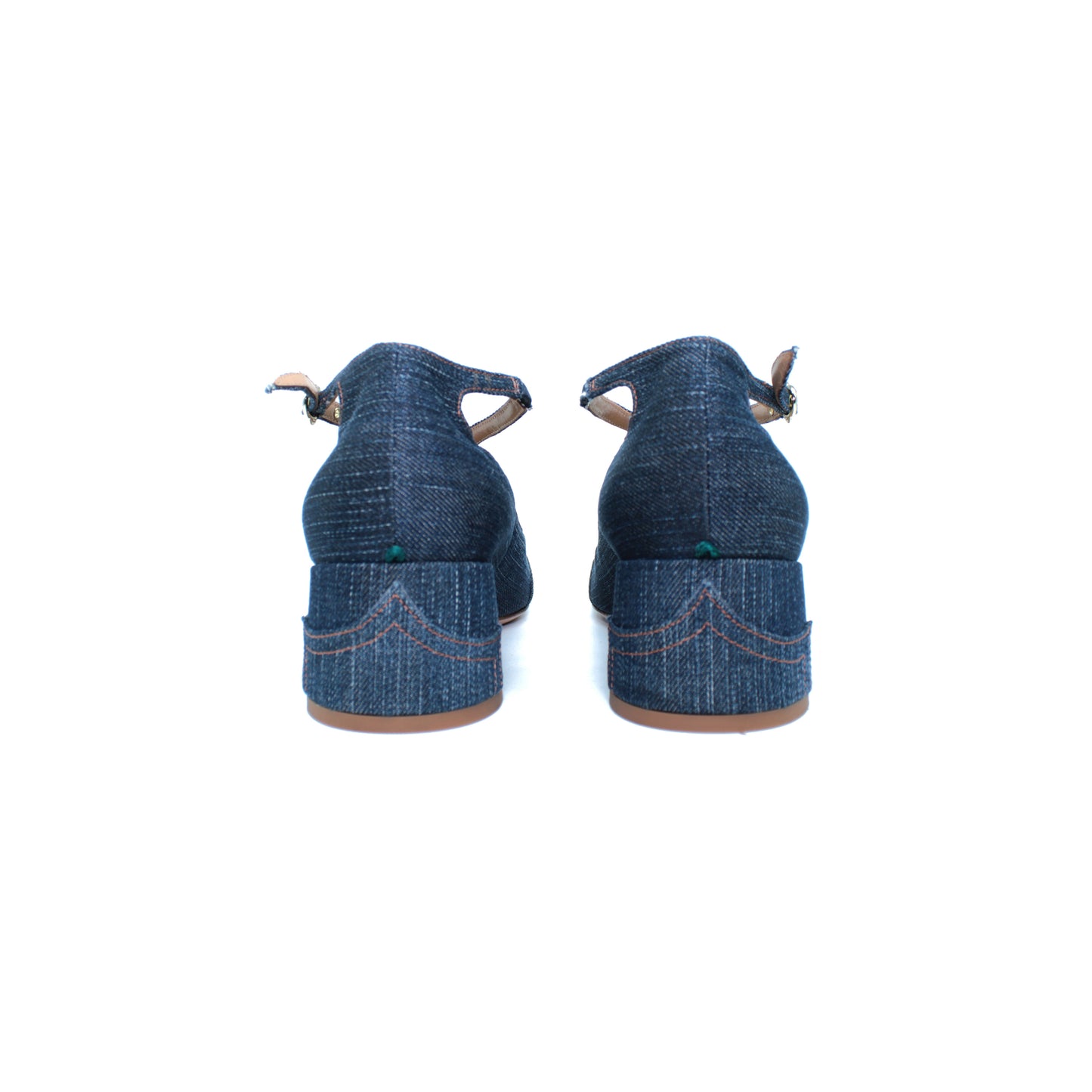 Pump Two for Love in recycled denim 06 - EXCLUSIVE ONLINE
