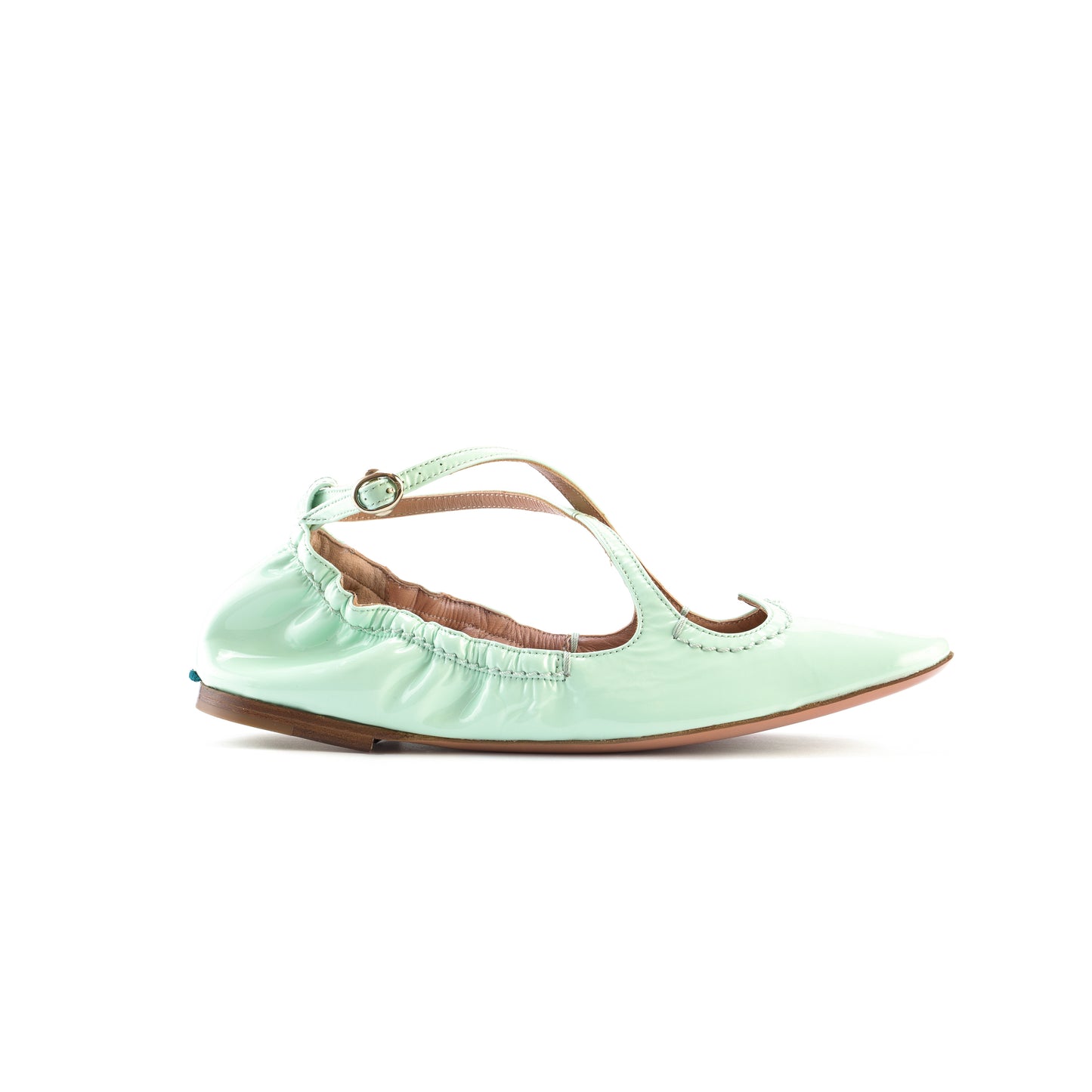 Ballerina Two for Love in vernice soft lattementa