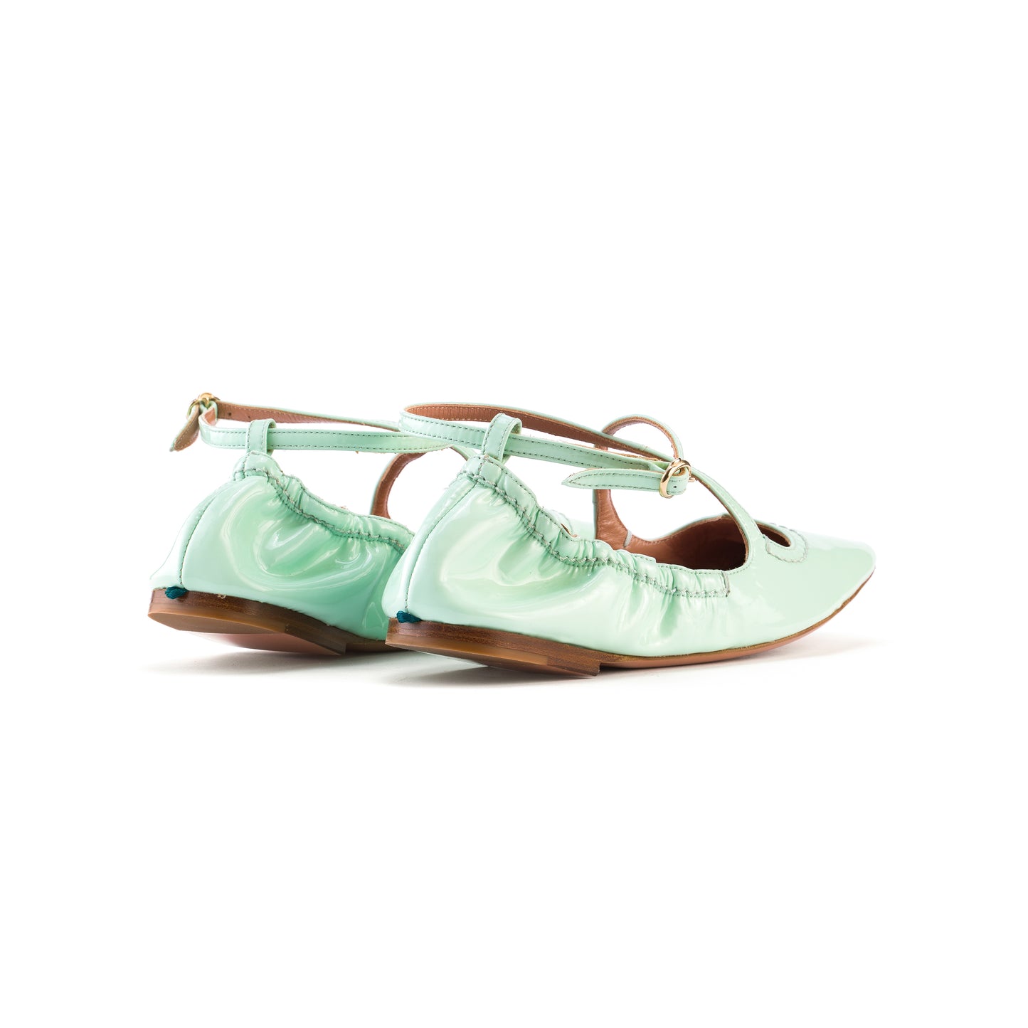 Ballerina Two for Love in vernice soft lattementa