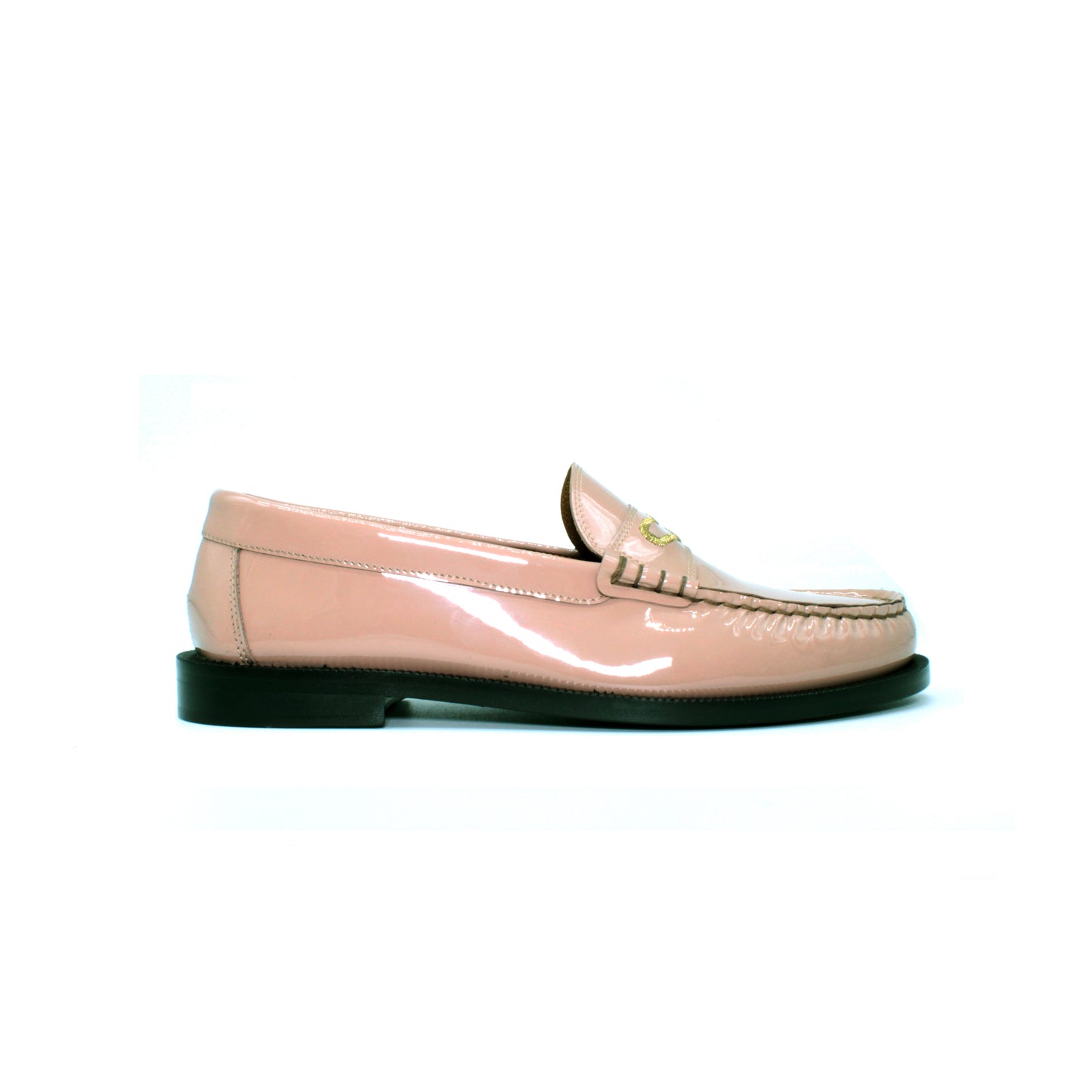 Moccasin in tutu color patent leather