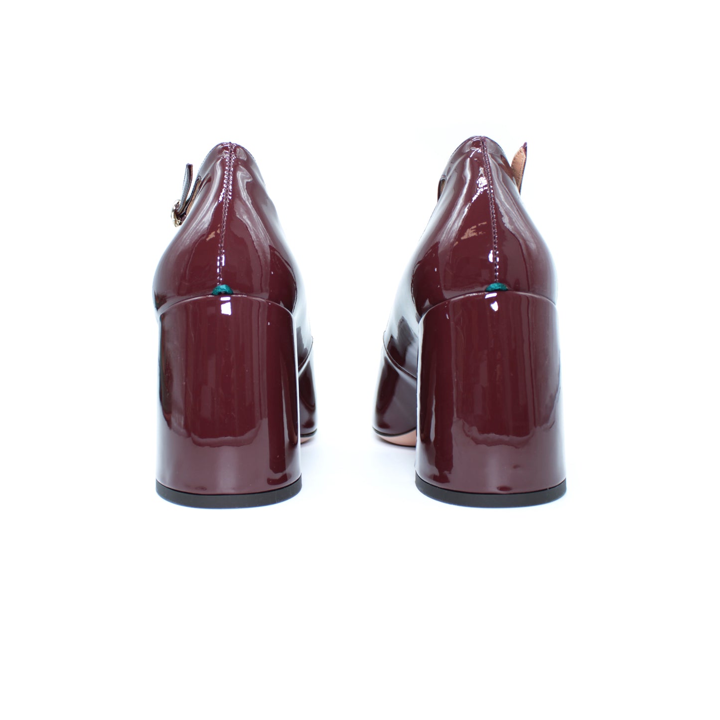 Two for Love in grape must-coloured patent leather