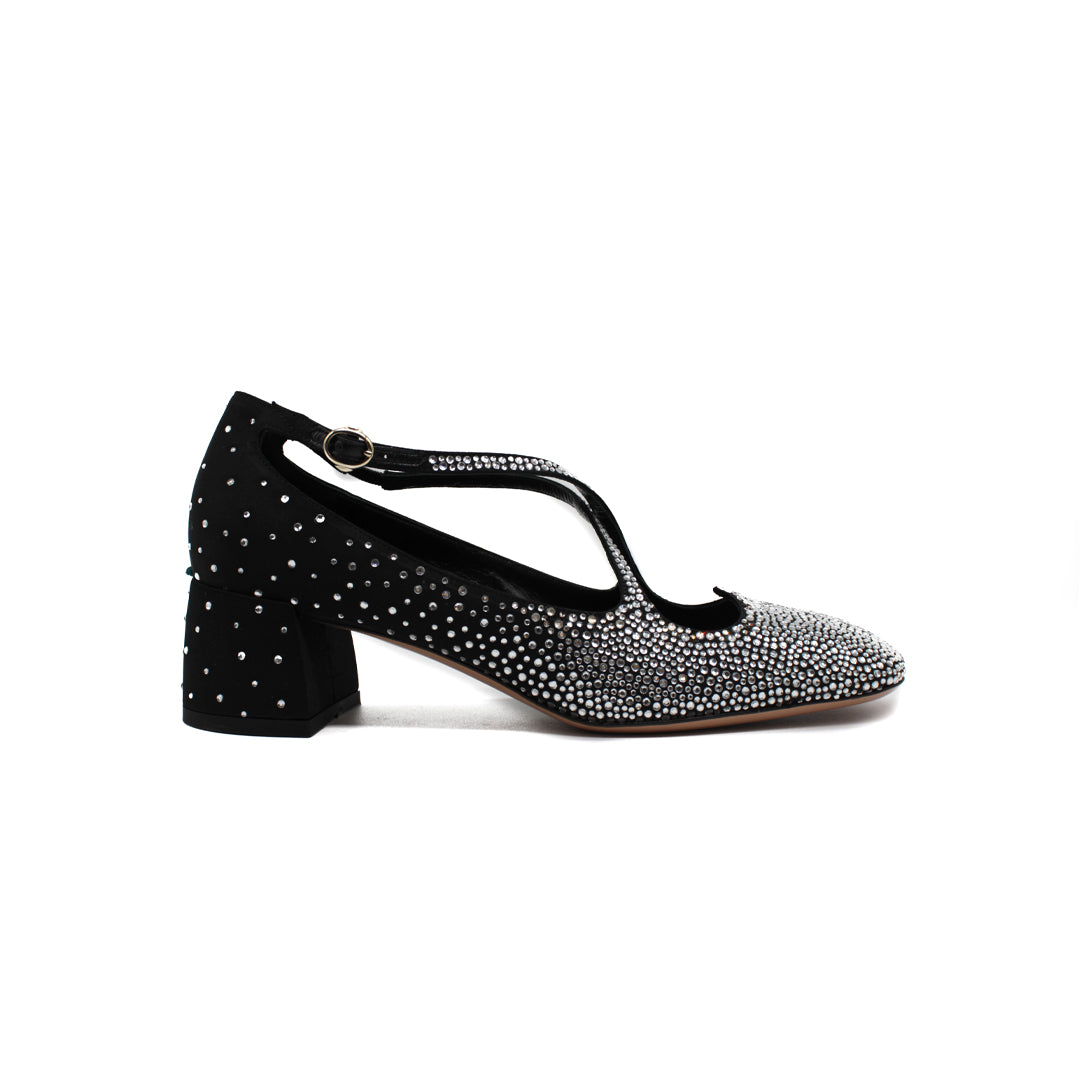 Pump Two for Love in strass degradè