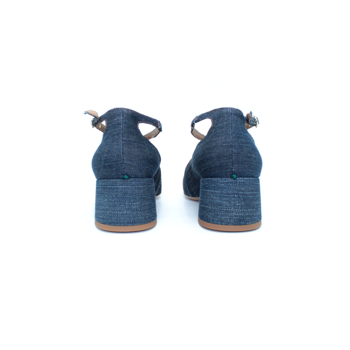 Pump Two for Love in recycled denim 04 - EXCLUSIVE ONLINE