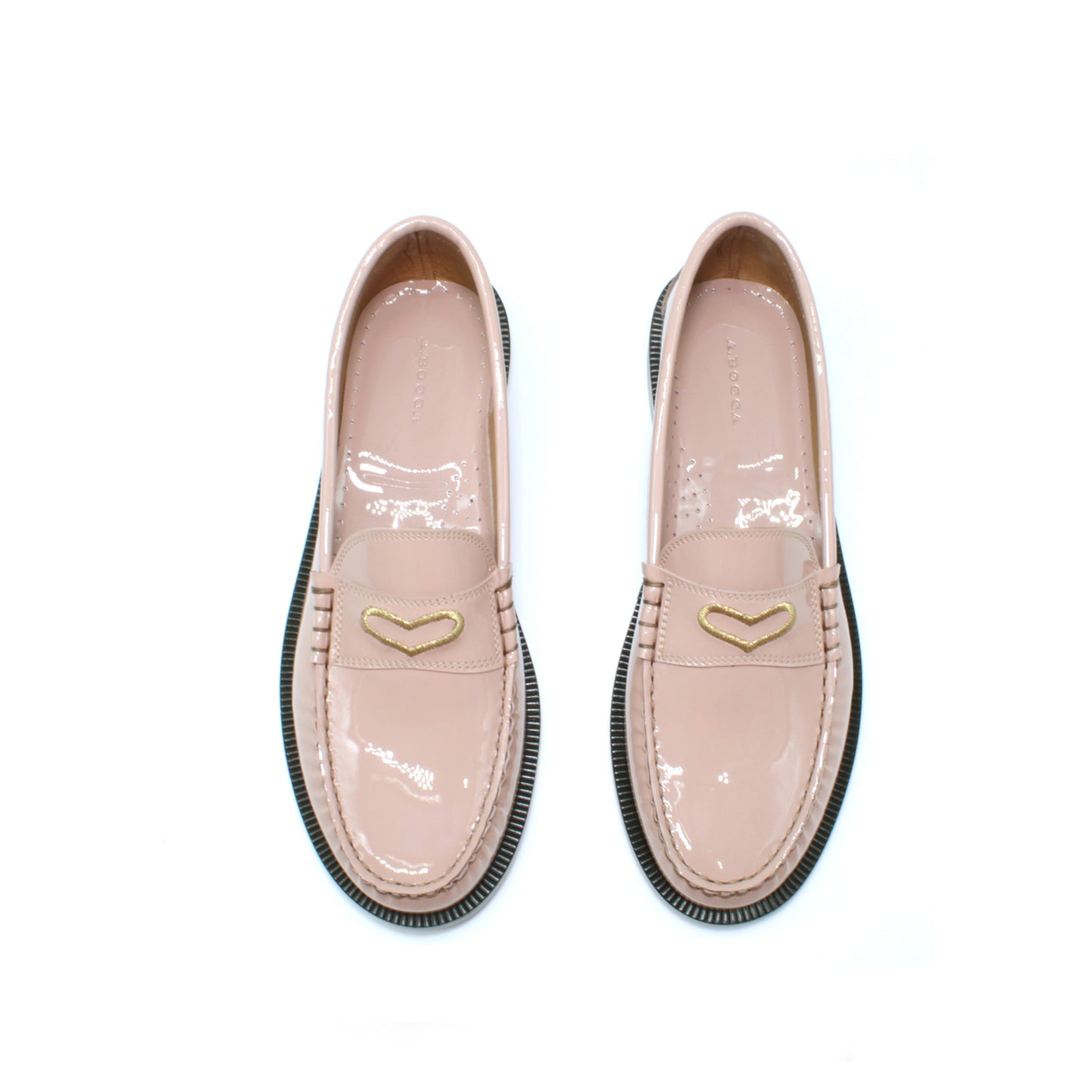 Loafer in tutu color patent leather