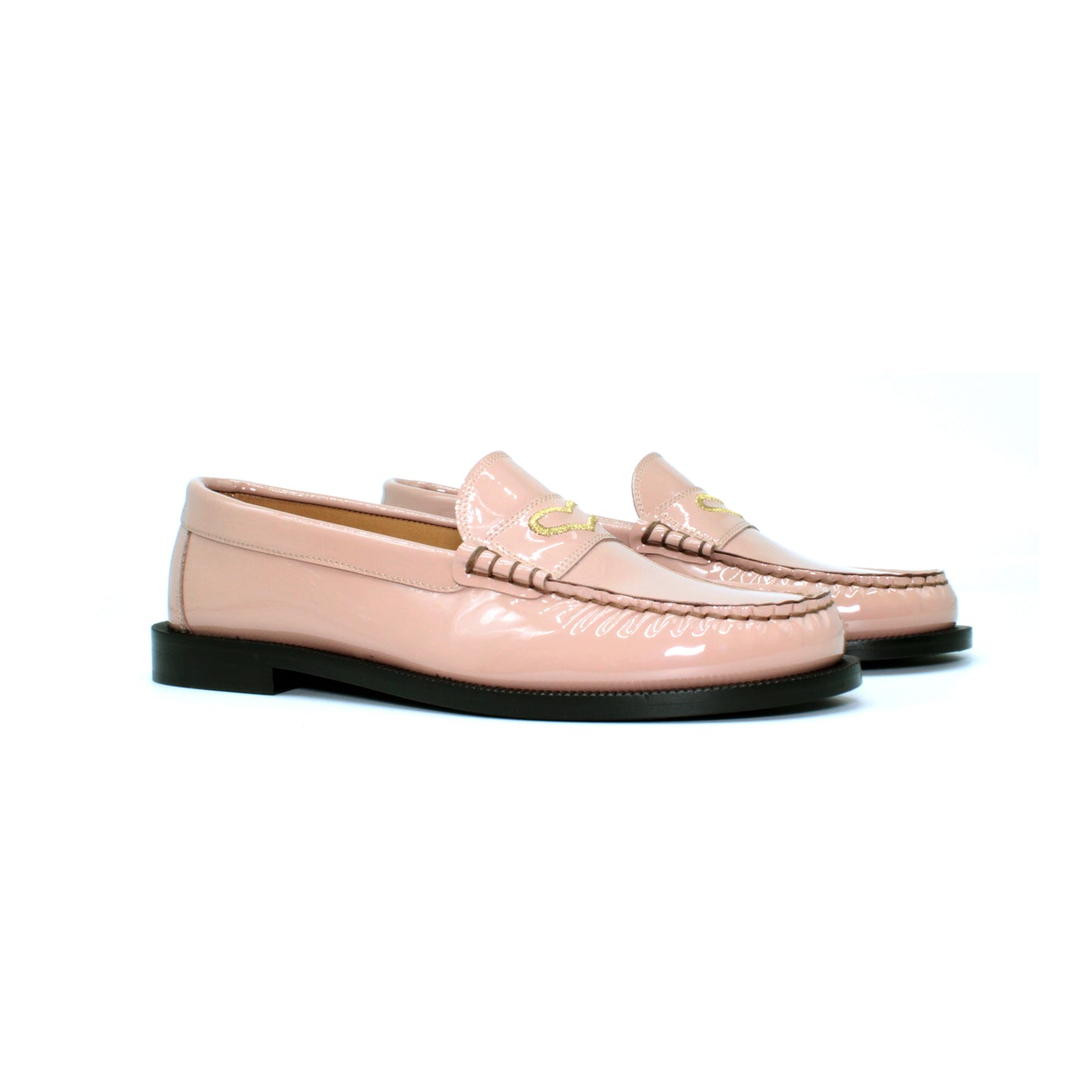 Loafer in tutu color patent leather