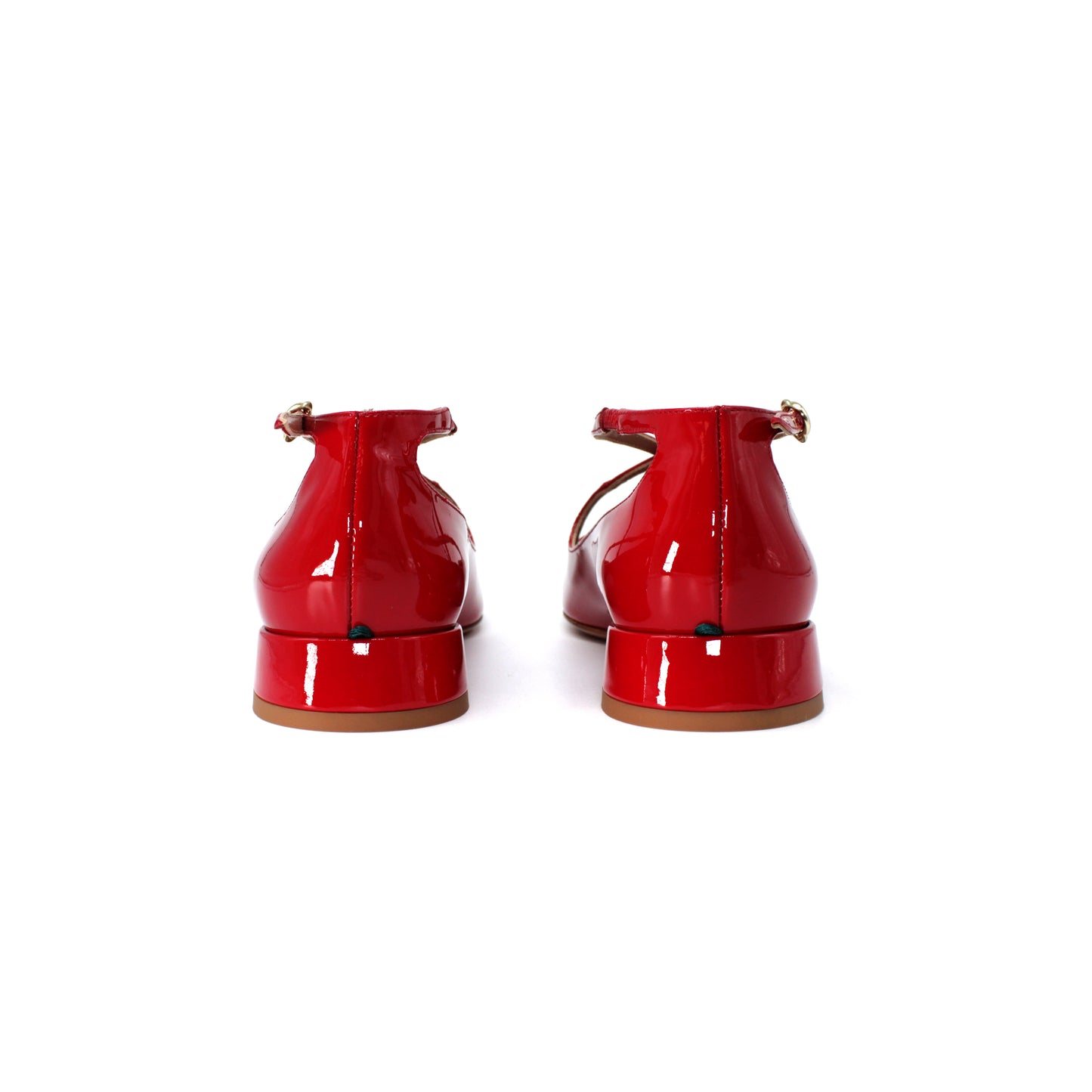 Pump Two for Love in red patent leather - Carry over